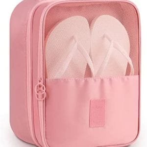 Mossio Shoe Bag Holds 3 Pair of Shoes for Travel and Daily Use Storage Pouch