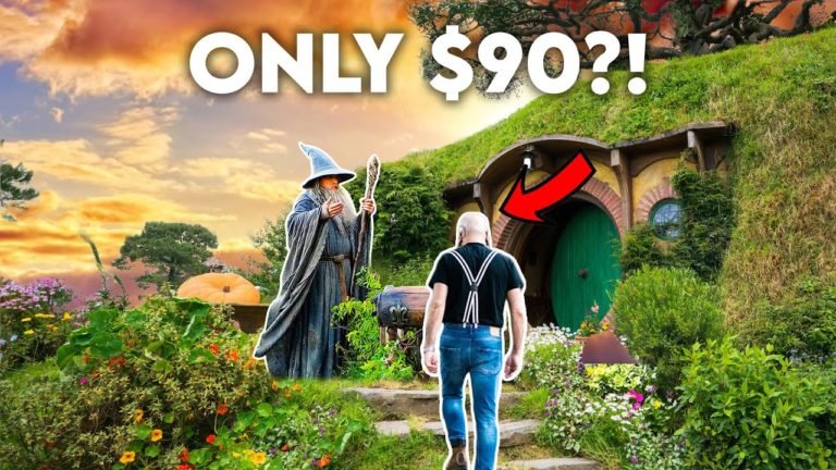 After several DEMOLITIONS: Hobbiton was created to visit