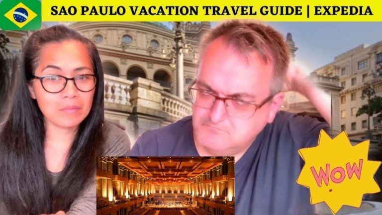 🇩🇰NielsensTv2 REACTS TO 🇧🇷Sao Paulo Vacation Travel Guide | Expedia -WOW😱😍