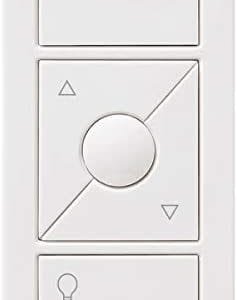 Lutron Pico Smart Remote Control for Caséta Smart Dimmer Switch | PJ2-3BRL-WH-L01R | White