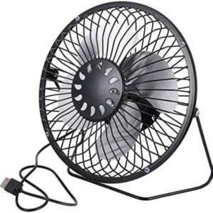 Operitacx Summer Dorm Black Table Mini for Fan Cooler Better Home Inches Cooling Travel ° Personal Portable Outdoor Desk Fan, Desktop Powered Mute Charging Office Rotating Usb