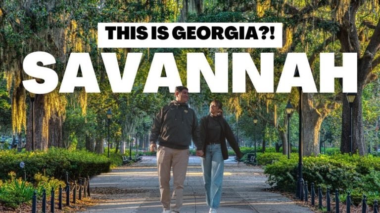 The USA's most CHARMING city – Savannah Georgia Travel Guide 2023