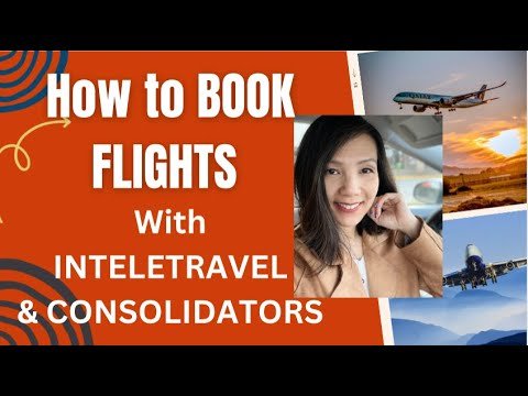 How to BOOK FLIGHTS with Inteletravel & Consolidators 2023 #travelagent #travel #travelbusiness