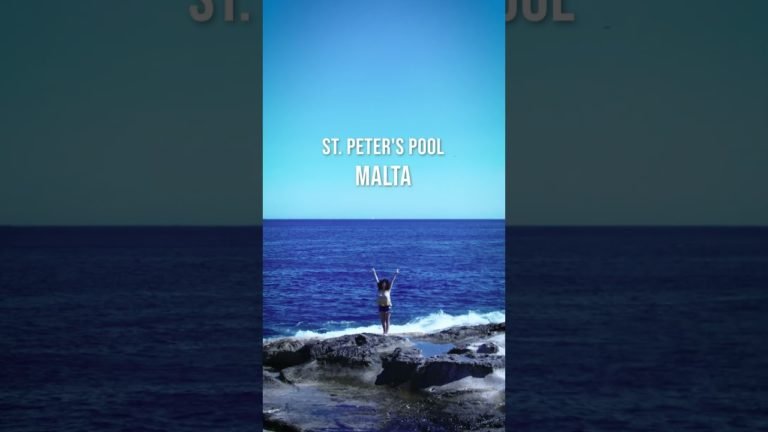 St. Peter's Pool, Malta – see full video link in description