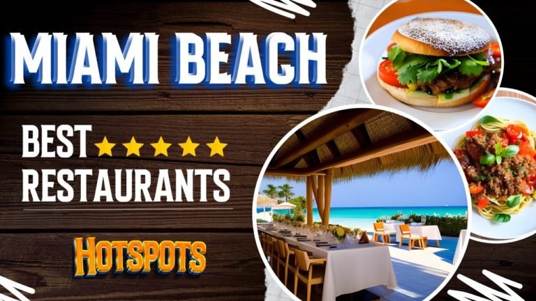 MIAMI BEST RESTAURANTS 2023 | Top 10 Restaurants in Miami Beach Florida