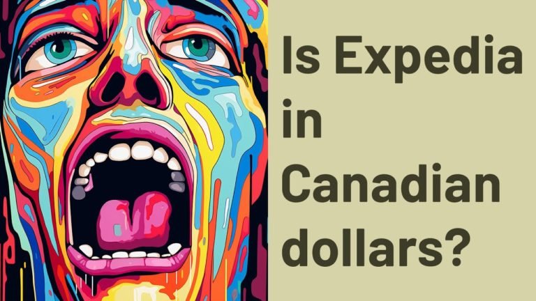 Is Expedia in Canadian dollars?