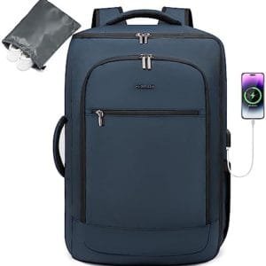LOVEVOOK Garment Bags for Travel,Convertible Travel Backpack for Men with Shoe Bag,2 In 1 Hanging Suitcase Suit Bag Travel Bag,Carry On Luggage 22X14X9 Airline Approved