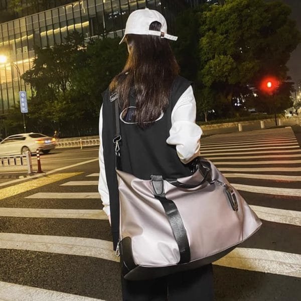 Gym Bag Wet Dry Separation Large Capacity Lightweight Handbag Travel Short Distance Storage Luggage Sports Fitness Bag handbag - Image 3