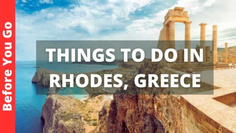 Rhodes Greece Travel Guide: 11 BEST Things To Do In Rhodes