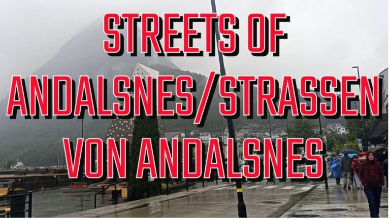 Aida Perla 2023, Streets of Andalsnes, Straßen von Andalsnes