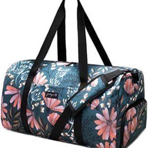 Jadyn 22" Women's Large Duffel/Weekender Bag with Shoe Pocket, Travel Bag