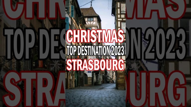 Christmas in Strasbourg – Travel Guide 2023 #shorts #vlog #top #travel #christmas #strasbourg