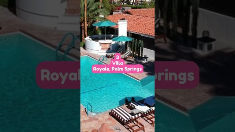 9 Best Hotels in Palm Springs California USA #palmsprings