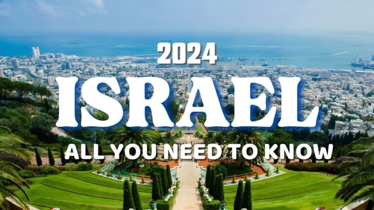 Israel Travel Update 2024 – All you need to know before visiting #israel